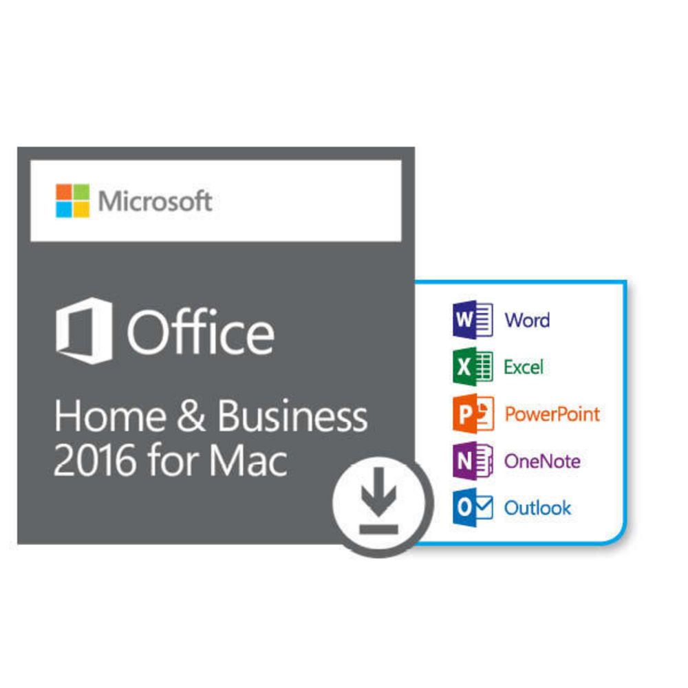can i install my microsoft office home & student 2016 for pc on a mac